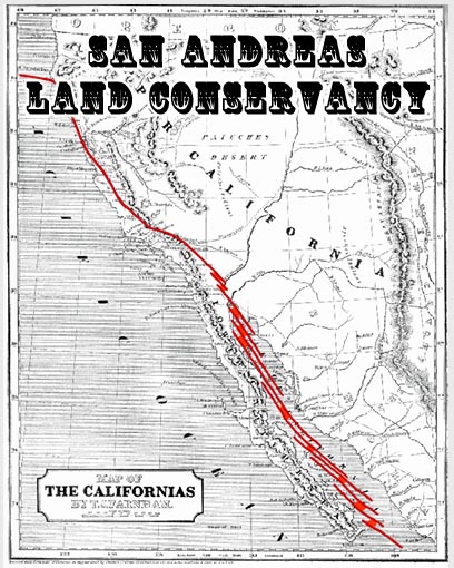 San Andreas Land Conservancy Map